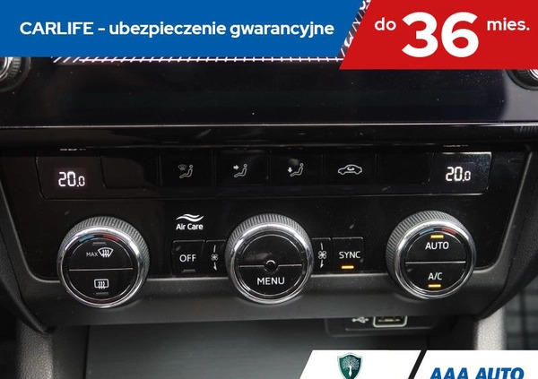 Skoda Octavia cena 49000 przebieg: 137178, rok produkcji 2018 z Głowno małe 172
